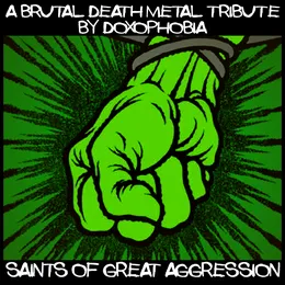 Saints of Great Aggression von Doxophobia – Album Cover