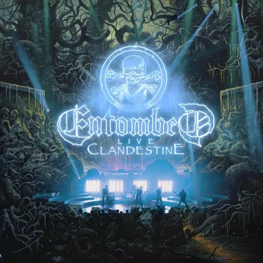 Clandestine - Live von Entombed – Album Cover
