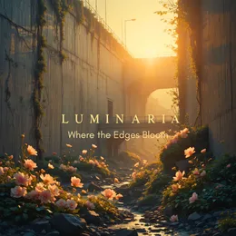 Where the Edges Bloom von Luminaria – Album Cover