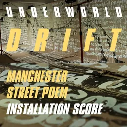 Manchester Street Poem (Installation Score) von Underworld – Album Cover