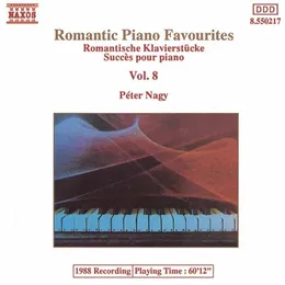 Romantic Piano Favourites, Volume 8 von Péter Nagy – Cover