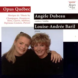 Opus Québec von André Mathieu – Album Cover