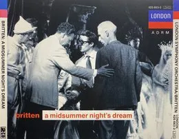 A Midsummer Night’s Dream von Peter Pears – Album Cover