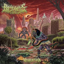 Violentopia von Rottenness – Album Cover
