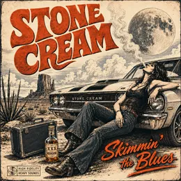Skimmin' the Blues von Stone Cream – Album Cover