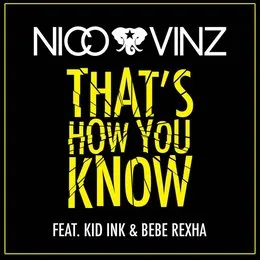 That’s How You Know von Bebe Rexha – Album Cover