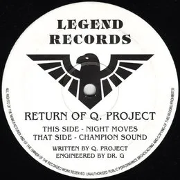 Return of Q. Project von Q Project – Cover