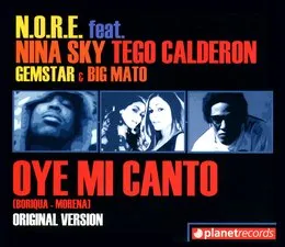 Oye mi canto von N.O.R.E. – Album Cover