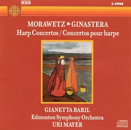 Harp Concertos von Alberto Ginastera – Album Cover