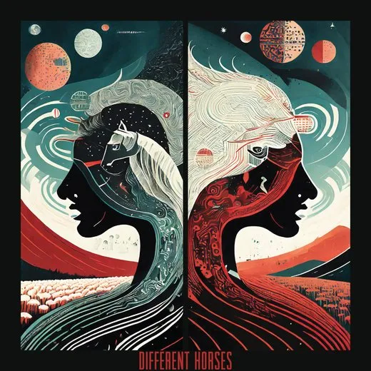 Different Horses von Greenleaf – Album Cover