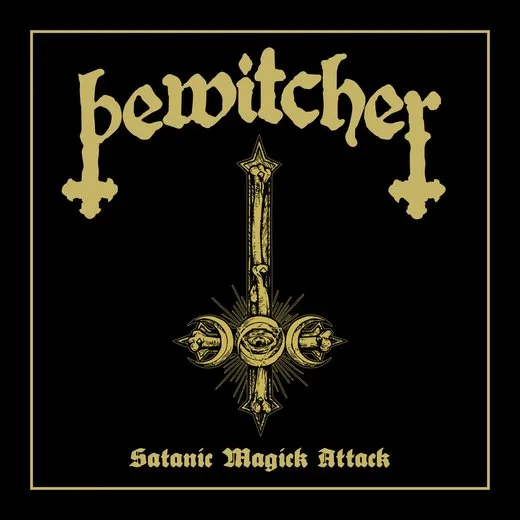 Satanic Magick Attack von Bewitcher – Album Cover