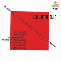 Red Square Blue: Jazz Impressions of Russian Composers von Fred Hersch – Album Cover