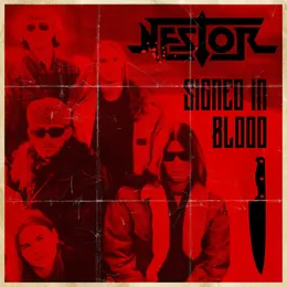 Signed in Blood von Nestor – Cover