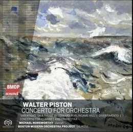 Concerto for Orchestra von Walter Piston – Album Cover