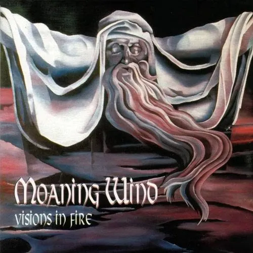 Visions in Fire von Moaning Wind – Album Cover