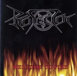 Welcome to Fire von Protector – Album Cover