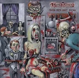 Nice to Eat You von Fleshless – Album Cover