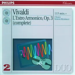 L'Estro Armonico, Op. 3 (complete) von Roberto Michelucci – Album Cover