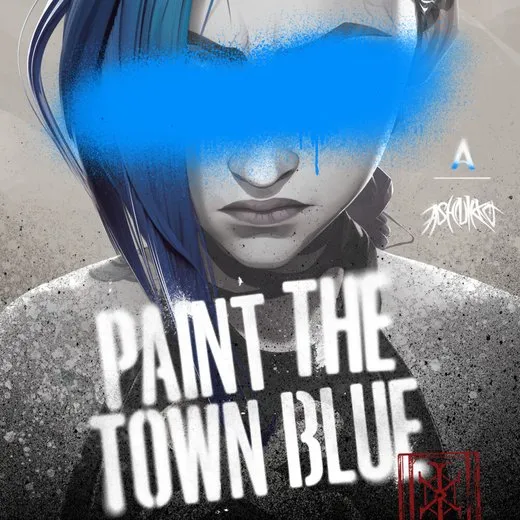 Paint The Town Blue (from the series Arcane League of Legends) von Arcane – Album Cover