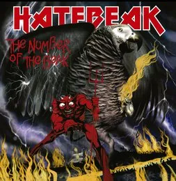 Number of the Beak von Hatebeak – Album Cover