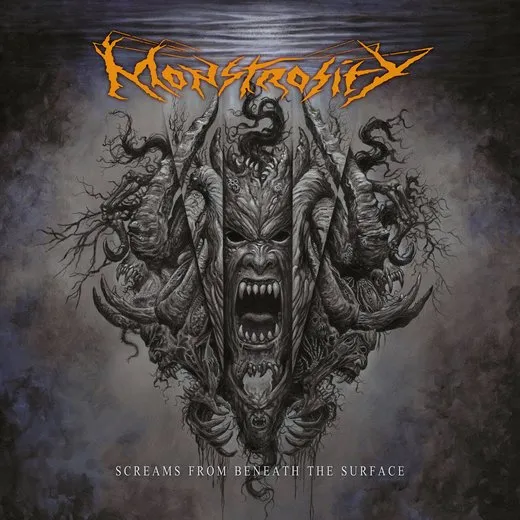The Colossal Rage von Monstrosity – Album Cover