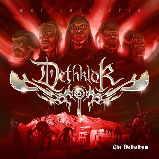 The Dethalbum von Dethklok – Album Cover