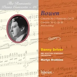 The Romantic Piano Concerto, Volume 46: Concerto no. 3, op. 23 "Fantasia" / Concerto no. 4, op. 88 von Edwin York Bowen – Album Cover