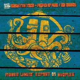 Pumped Up Funk / Big Buddha (Finger Lickin' Export 01 Sampler) von Drumattic Twins – Album Cover