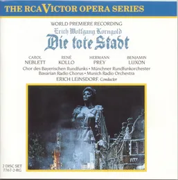 Die tote Stadt von Erich Wolfgang Korngold – Album Cover