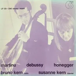 Martinu / Debussy / Honegger von Bruno Kern – Album Cover