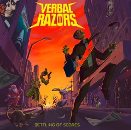 Settling Of Scores von Verbal Razors – Cover