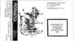 Live At G. Williker's von Profanatica – Album Cover