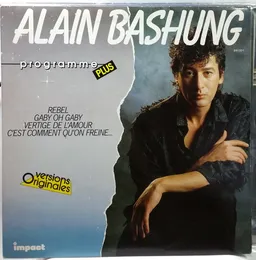Alain Bashung von Alain Bashung – Album Cover