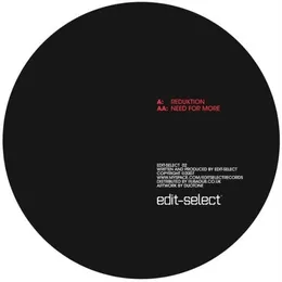 Reduktion / Need For More von Edit Select – Album Cover
