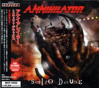 Schizo Deluxe von Annihilator – Album Cover