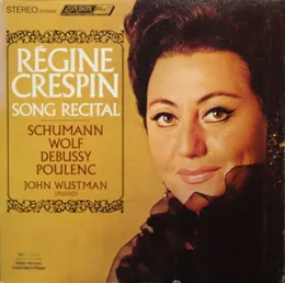 Song Recital von Régine Crespin – Album Cover