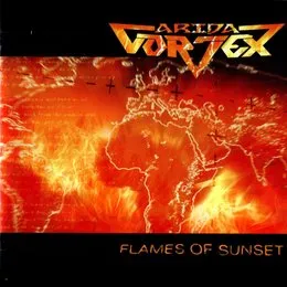 Flames of Sunset von Arida Vortex – Album Cover