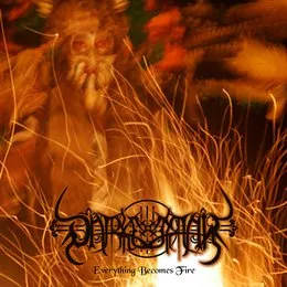 Everything Becomes Fire von Darkestrah – Album Cover