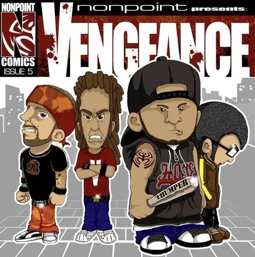 Vengeance von Nonpoint – Album Cover