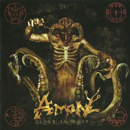 Liar in Wait von Amon – Album Cover
