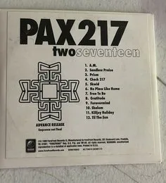 Twoseventeen von PAX217 – Album Cover