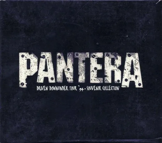 Driven Downunder Tour ’94: Souvenir Collection von Pantera – Album Cover