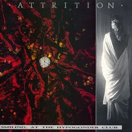 Smiling, at the Hypogonder Club von Attrition – Album Cover