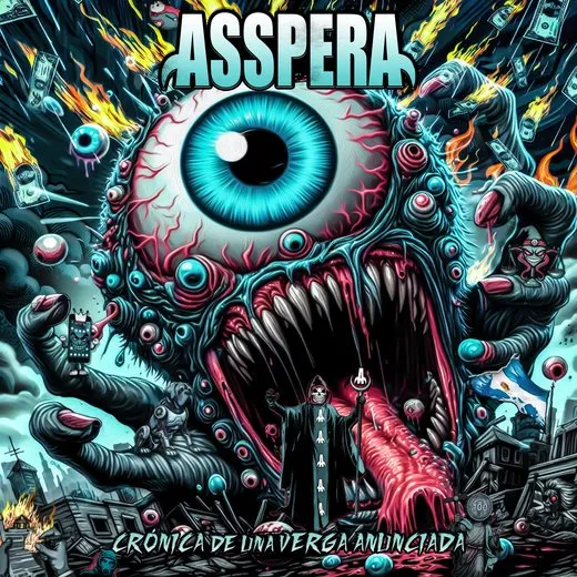 Crónica de una verga anunciada von Asspera – Album Cover