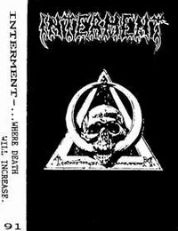 Where Death Will Increase von Interment – Album Cover