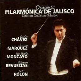 Chávez, Márquez, Moncayo, Revueltas y Rolón von Carlos Chávez – Album Cover