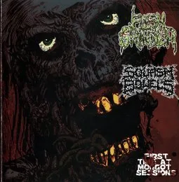 First Time at Maggot Sessions von Squash Bowels – Album Cover