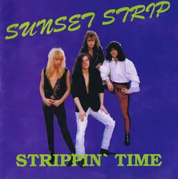 Strippin' Time von Sunset Strip – Album Cover
