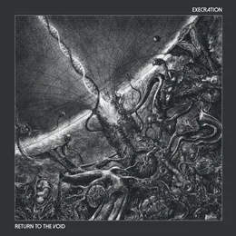 Return to the Void von Execration – Album Cover