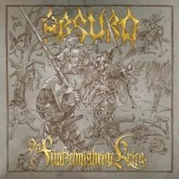 Der fünfzehnjährige Krieg von Absurd – Album Cover